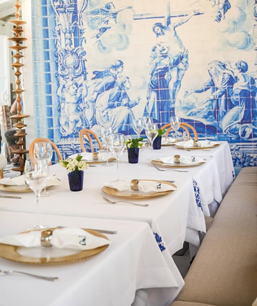 Ambiente elegante de cena en Da Ivano Ristorante de Posada Galápagos, Los Roques